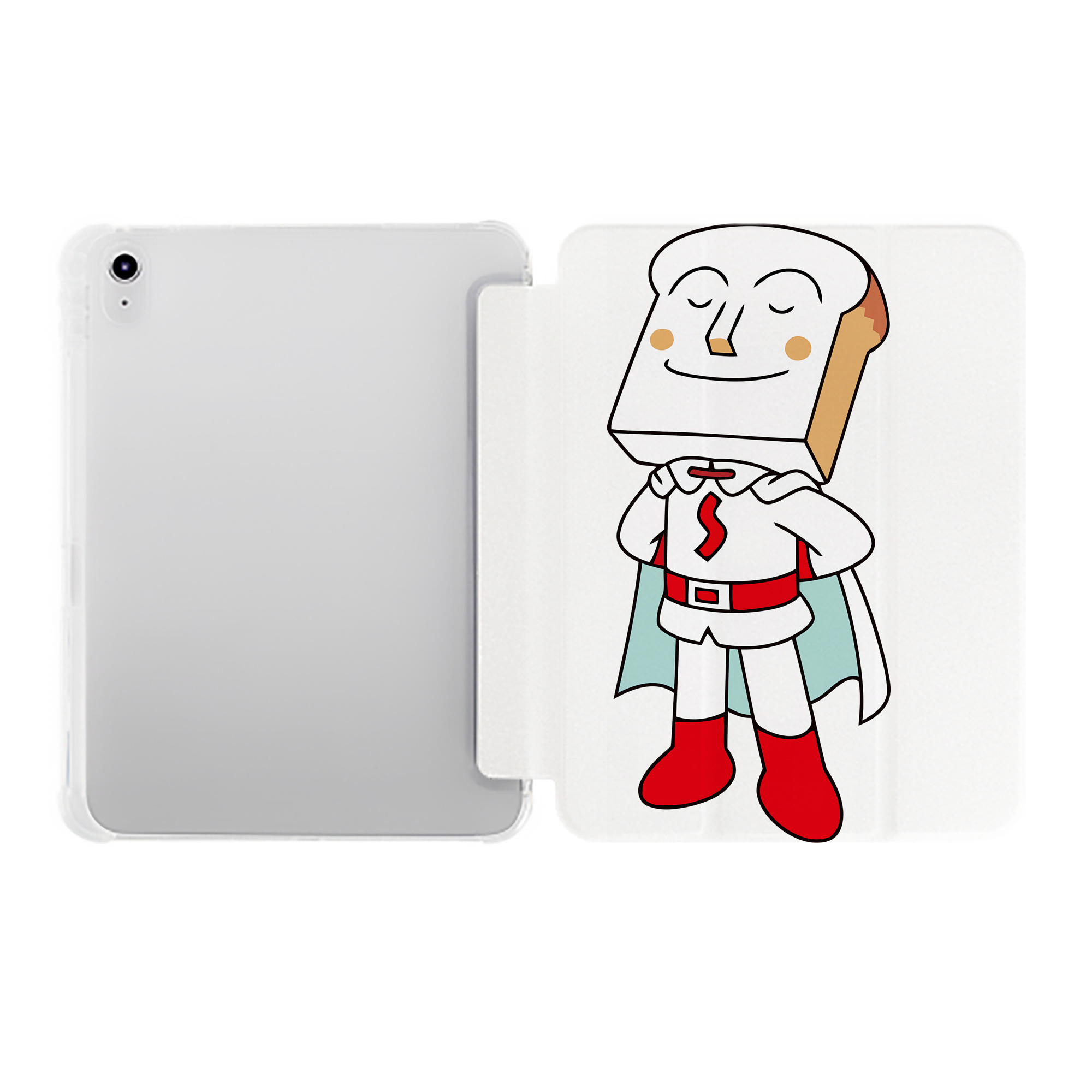 （画像用） アンパンマン Anpanman IPad ケース ペン収納付き 三つ折りスタンド PUレザー×シリコン 対応機種9.5/10.5/10.9インチ